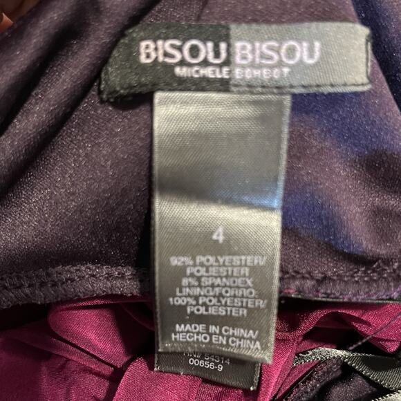 Y2K Maxi Dress Sleeveless Sz 4 Whimsigoth Dark Romantic Plum Ombre Fairy Vamp - Picture 6 of 11